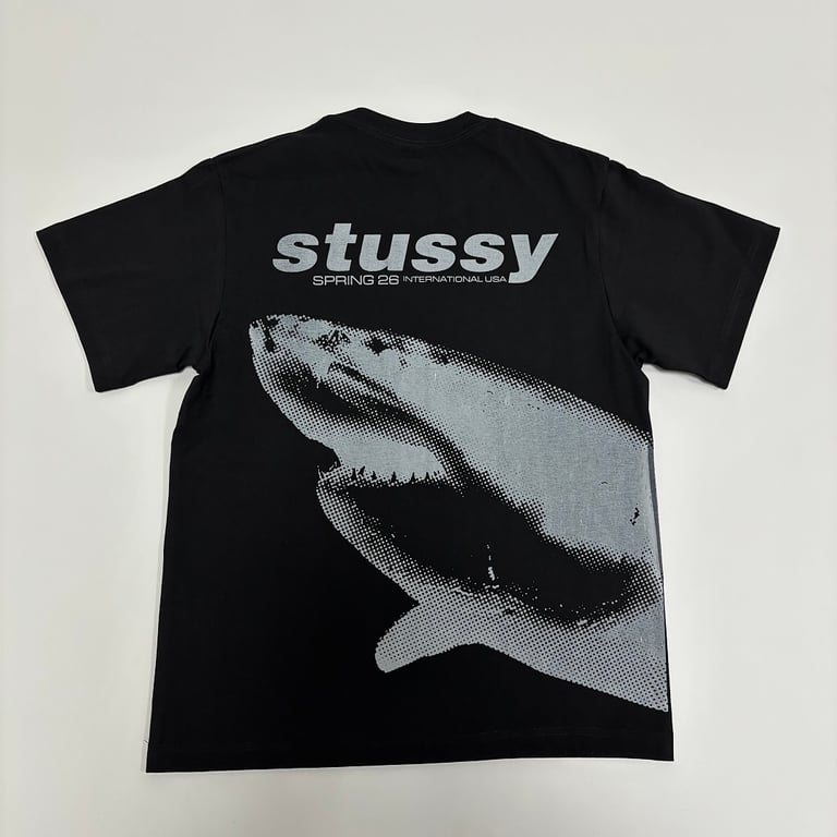 Stüssy Spring 26 Shark Graphic Tee - 7