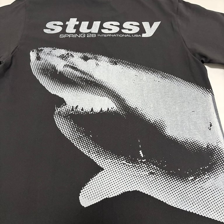Stüssy Spring 26 Shark Graphic Tee - 8
