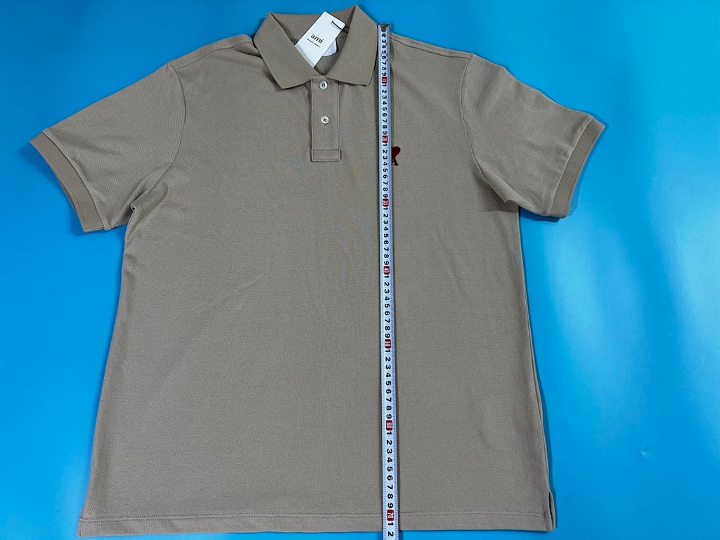 Ami Paris Ami de Coeur Polo Black - 104
