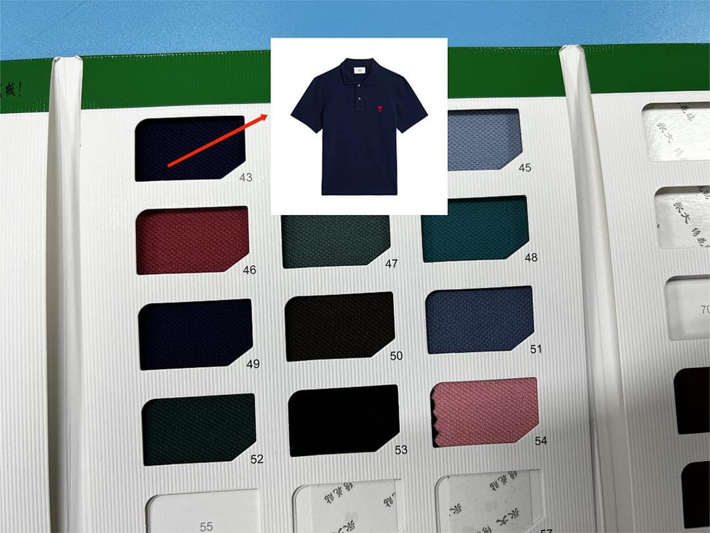 Ami Paris Ami de Coeur Polo Black - 111