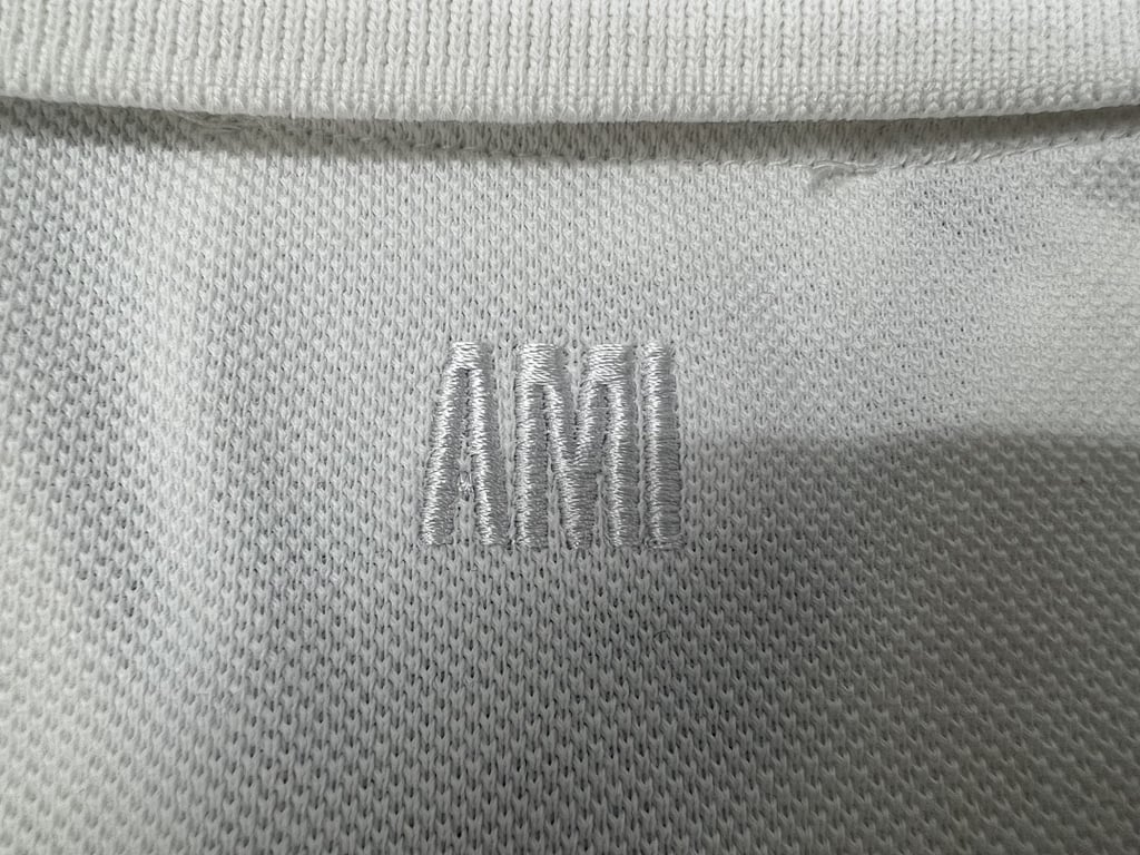 Ami Paris Ami de Coeur Polo Black - 45