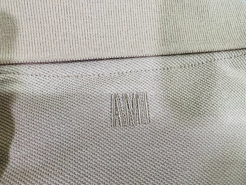 Ami Paris Ami de Coeur Polo Black - 52