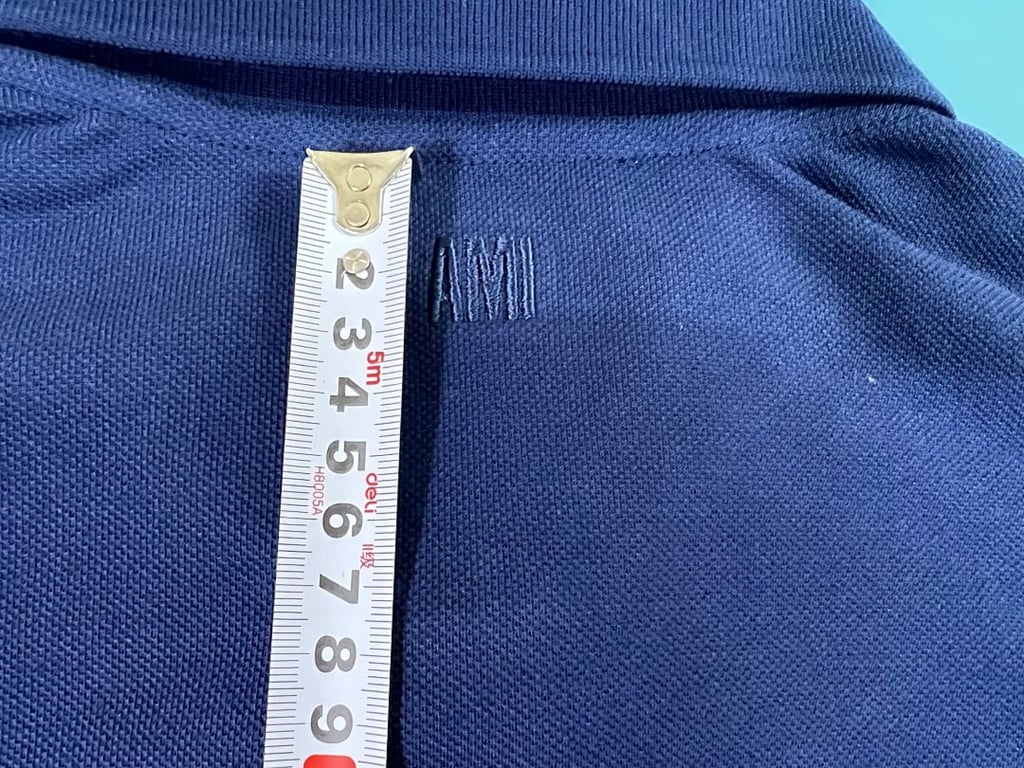 Ami Paris Ami de Coeur Polo Black - 61