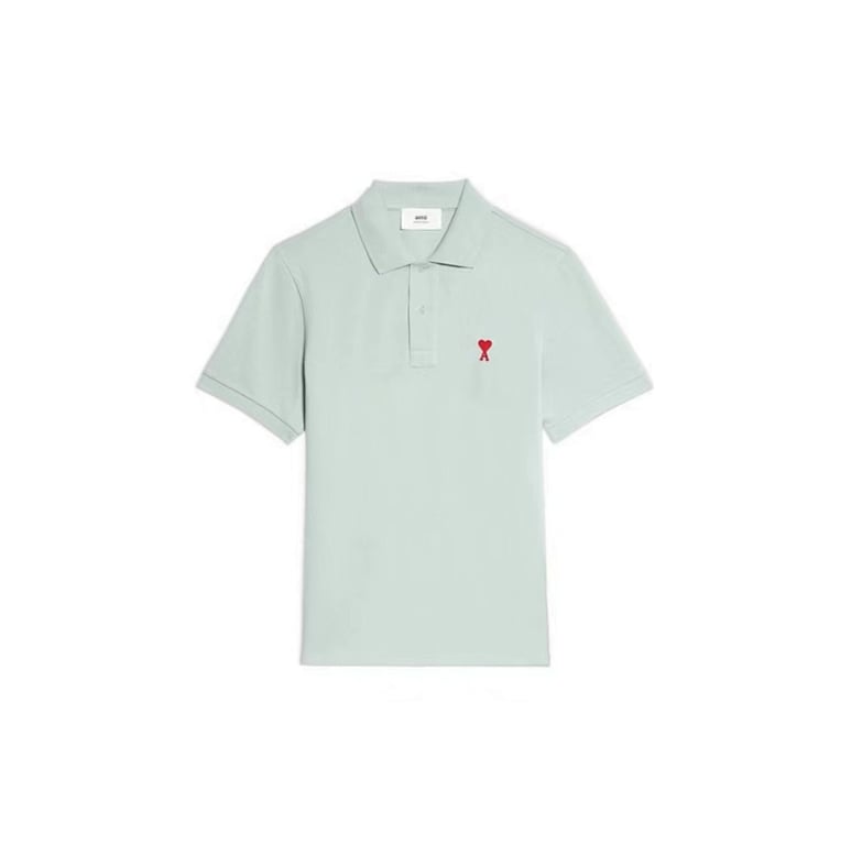 Ami Paris Ami de Coeur Polo Black - 94