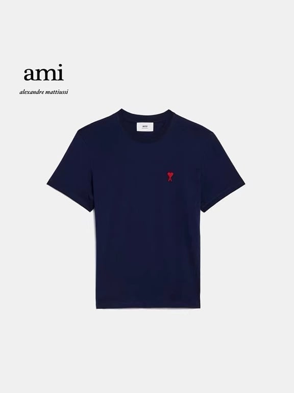 Ami Paris Ami de Coeur Small Logo T-Shirt - 2