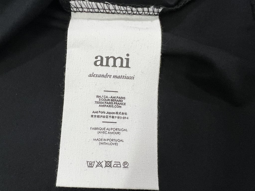 Ami Paris Ami de Coeur Small Logo T-Shirt - 48