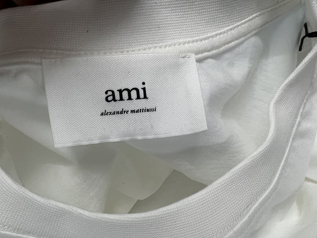 Ami Paris Ami de Coeur Small Logo T-Shirt - 55