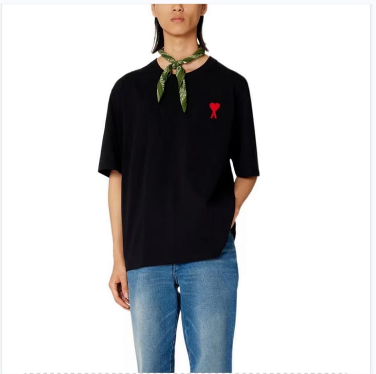Ami Paris Ami de Coeur T-Shirt - 10