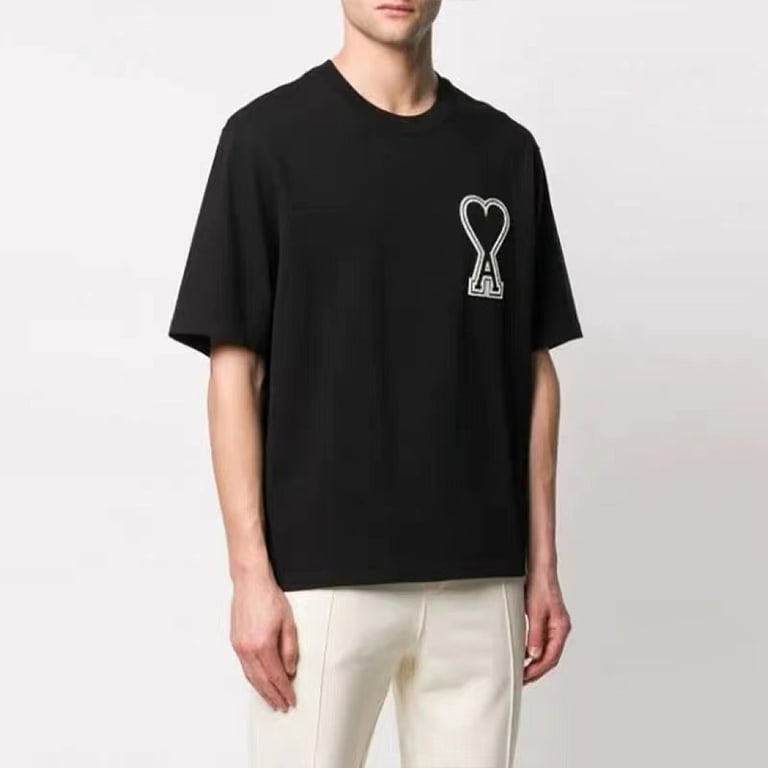 Ami Paris Ami de Coeur 3D Badge T-Shirt - 2