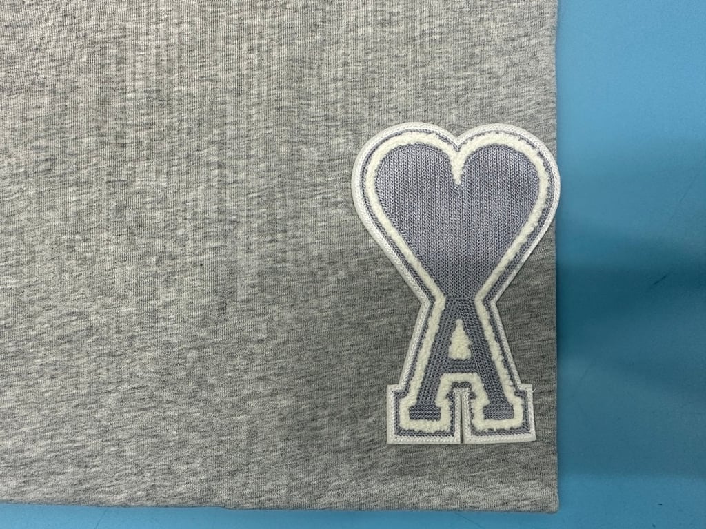 Ami Paris Ami de Coeur 3D Badge T-Shirt - 26