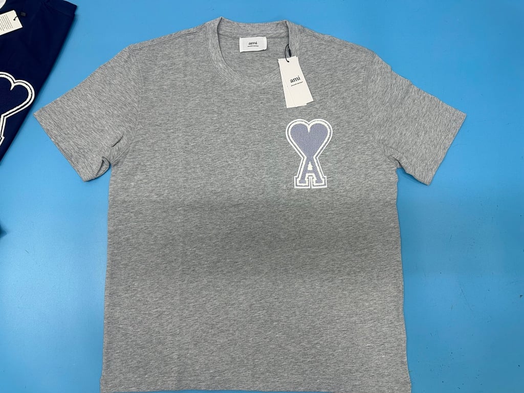 Ami Paris Ami de Coeur 3D Badge T-Shirt - 31