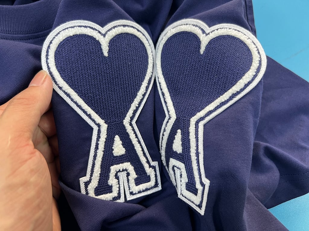 Ami Paris Ami de Coeur 3D Badge T-Shirt - 35