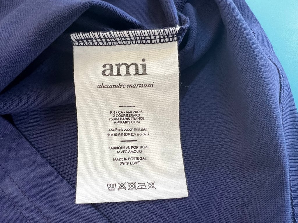 Ami Paris Ami de Coeur 3D Badge T-Shirt - 49