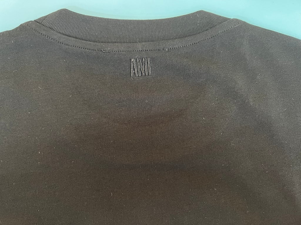 Ami Paris Ami de Coeur 3D Badge T-Shirt - 51