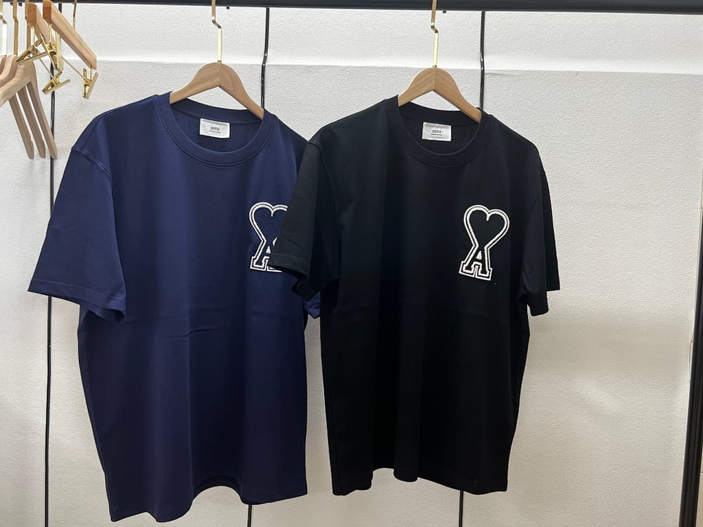 Ami Paris Ami de Coeur 3D Badge T-Shirt - 59