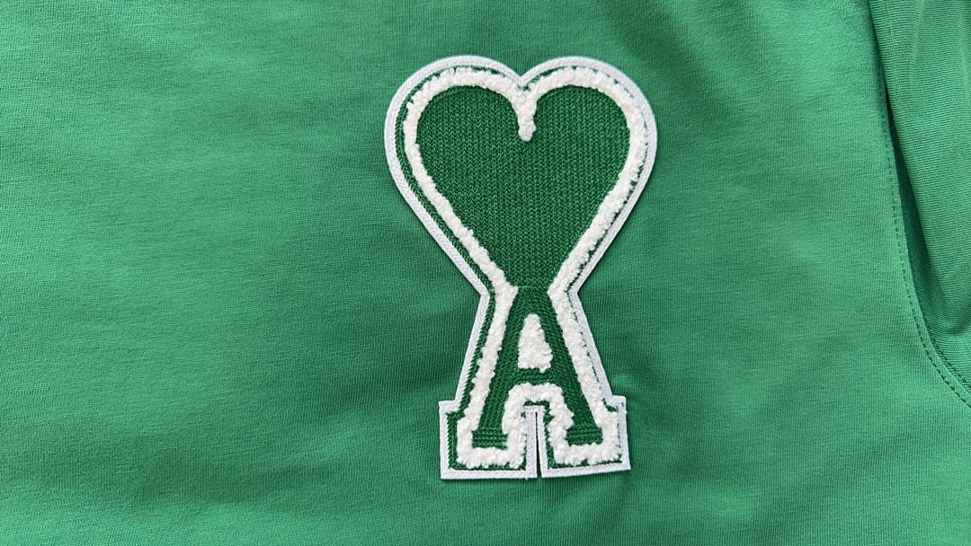 Ami Paris Ami de Coeur 3D Badge T-Shirt - 68