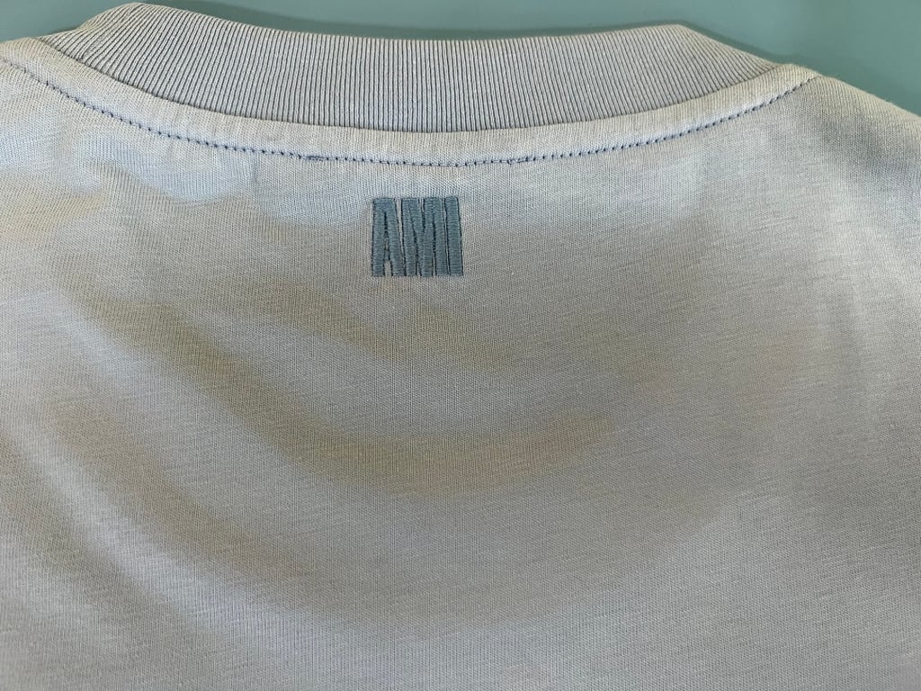 Ami Paris Ami de Coeur T-Shirt Light Blue - 26