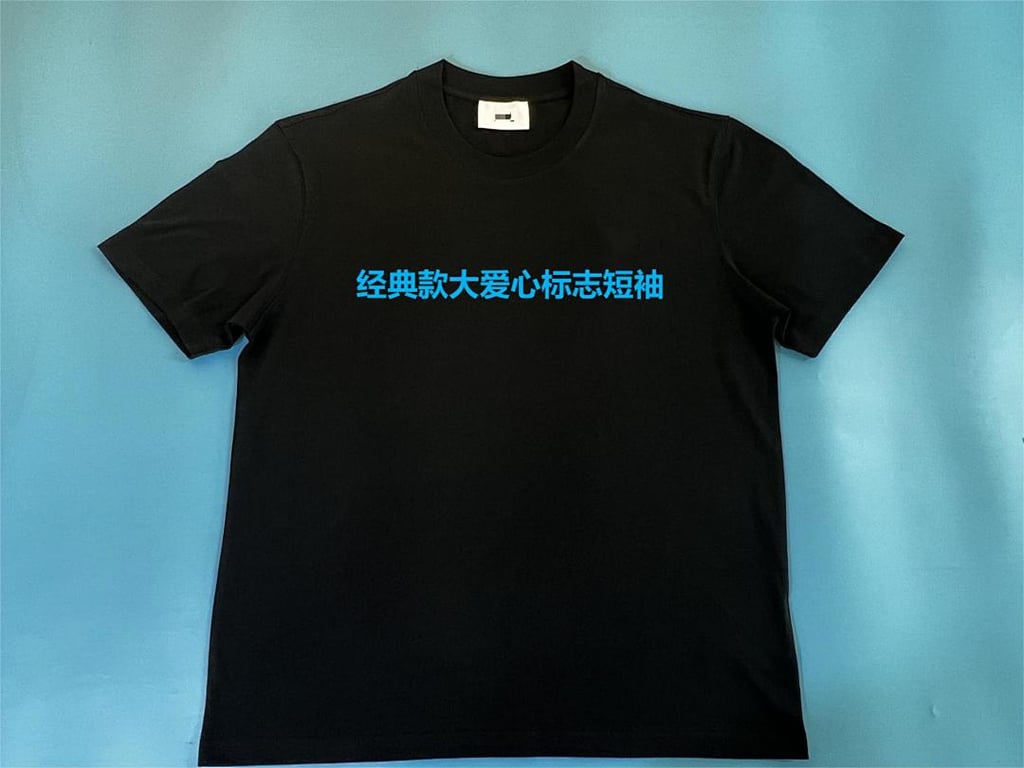 Ami Paris Ami de Coeur T-Shirt Light Blue - 39