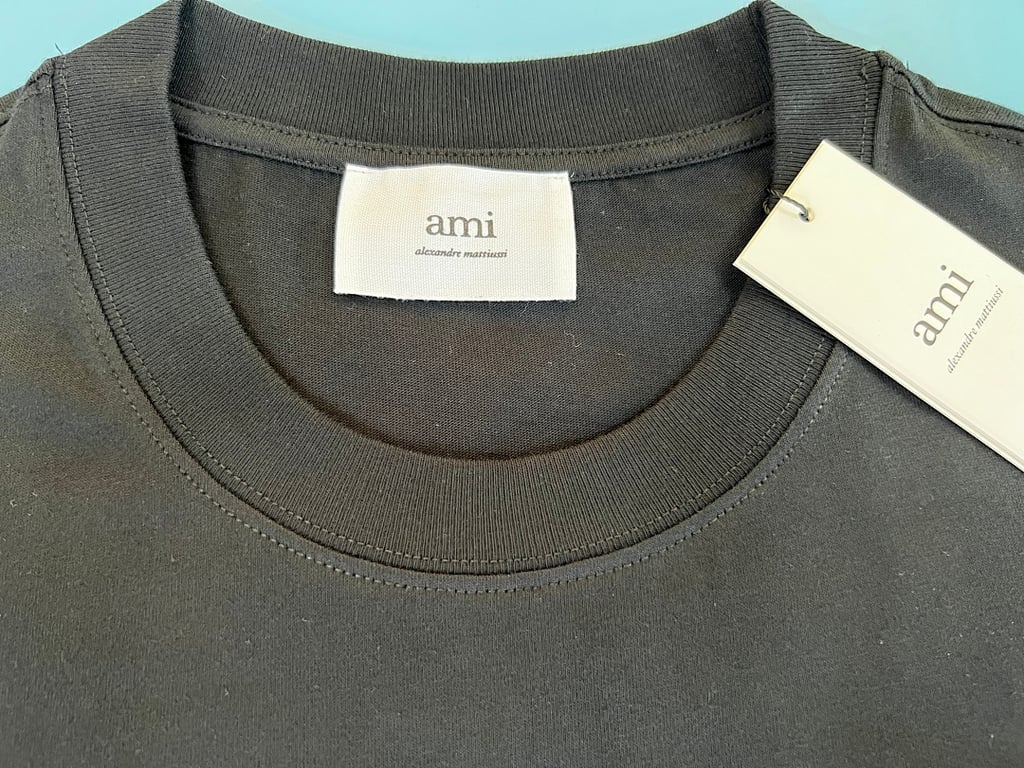 Ami Paris Ami de Coeur T-Shirt Light Blue - 40