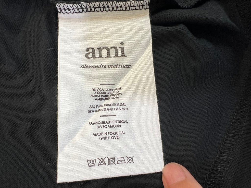 Ami Paris Ami de Coeur T-Shirt Light Blue - 41