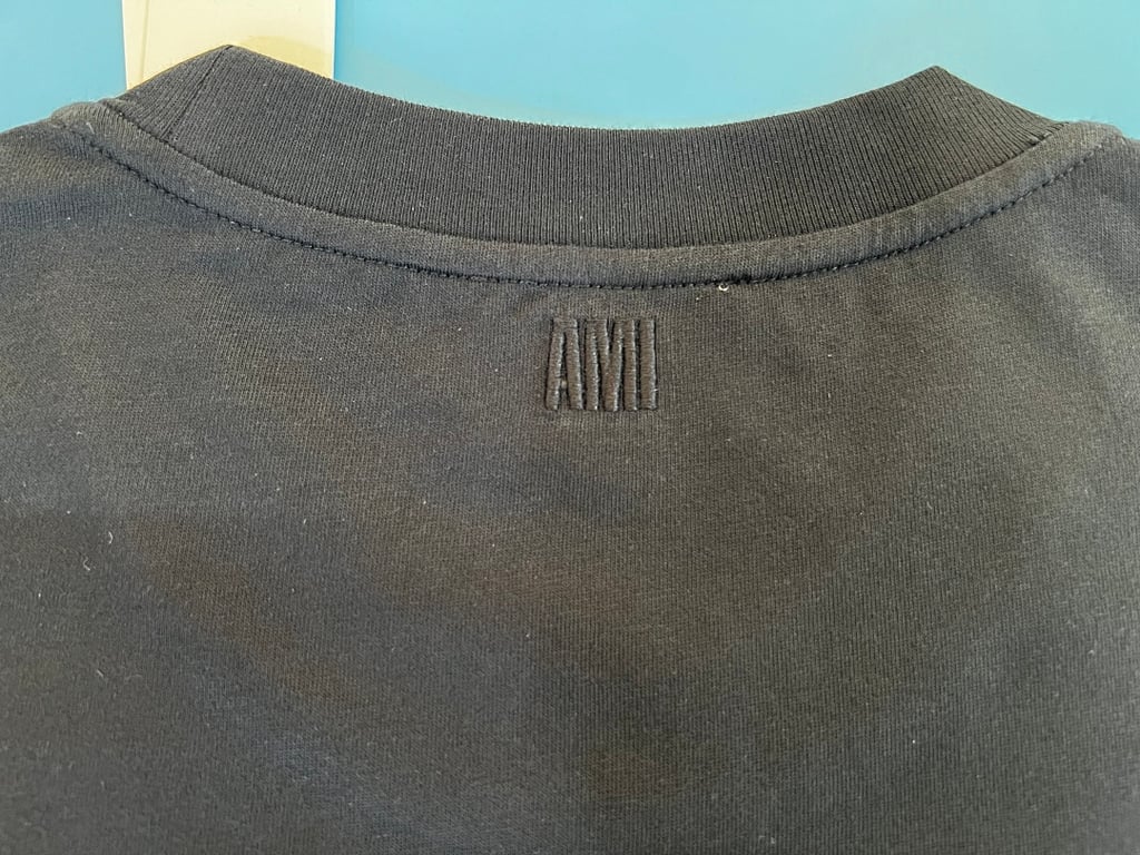 Ami Paris Ami de Coeur T-Shirt Light Blue - 42