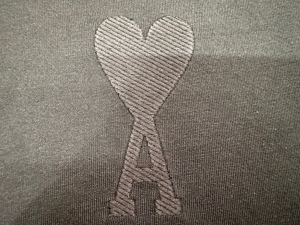 Ami Paris Ami de Coeur T-Shirt Light Blue - 87