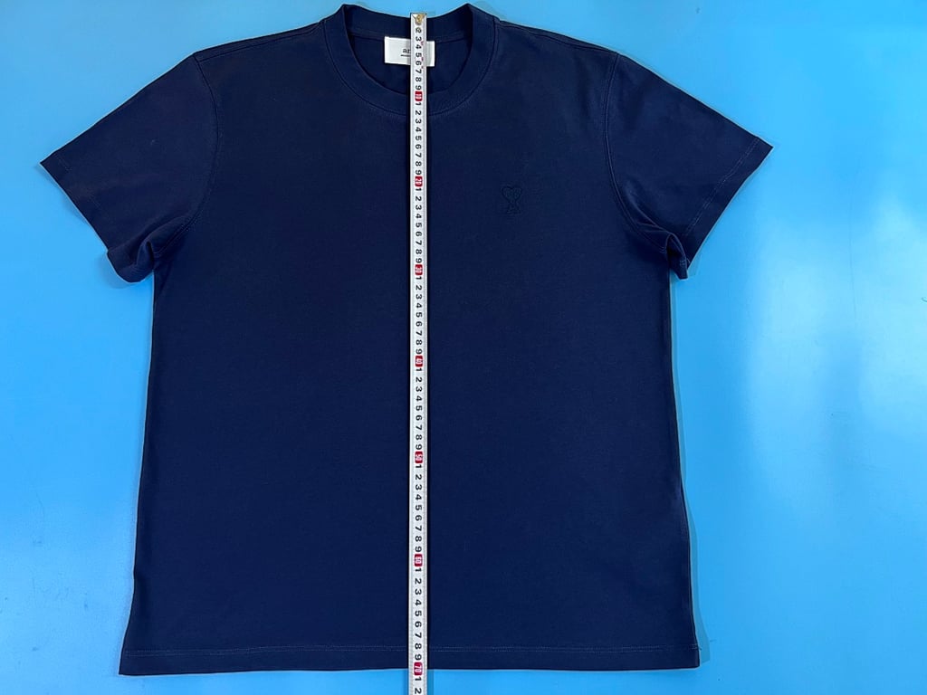 Ami Paris Tonal Logo T-Shirt Black - 19
