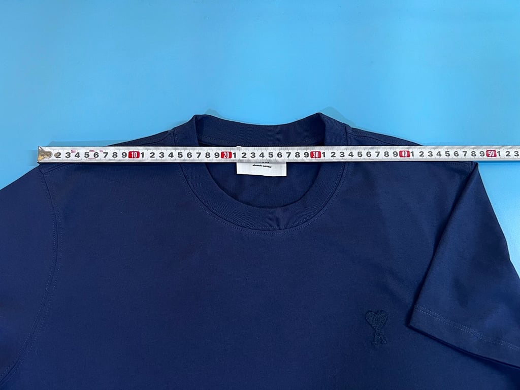 Ami Paris Tonal Logo T-Shirt Black - 21