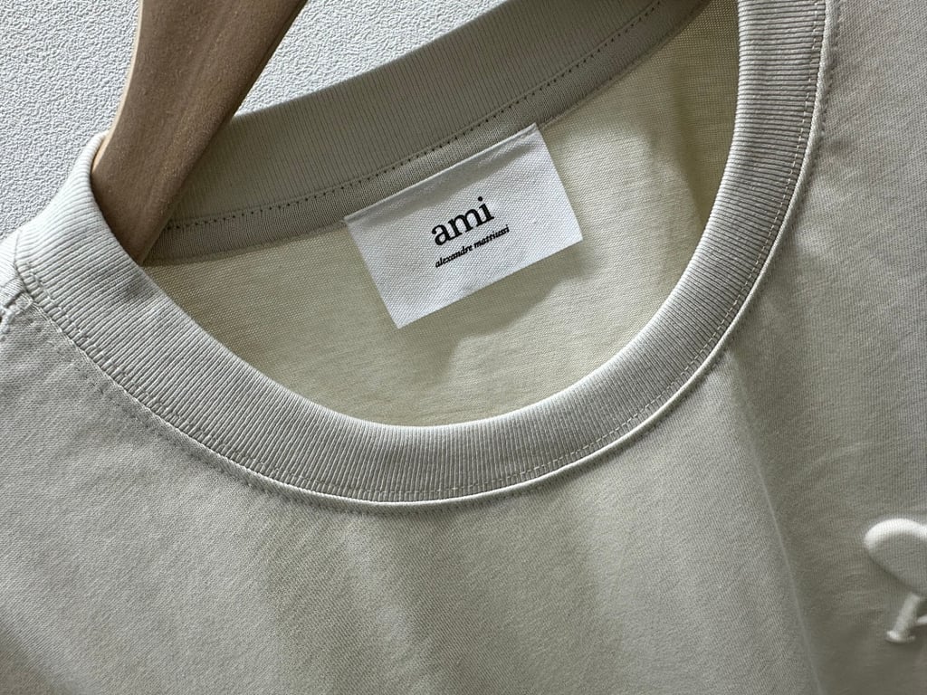 Ami Paris Embossed Logo T-Shirt - 14