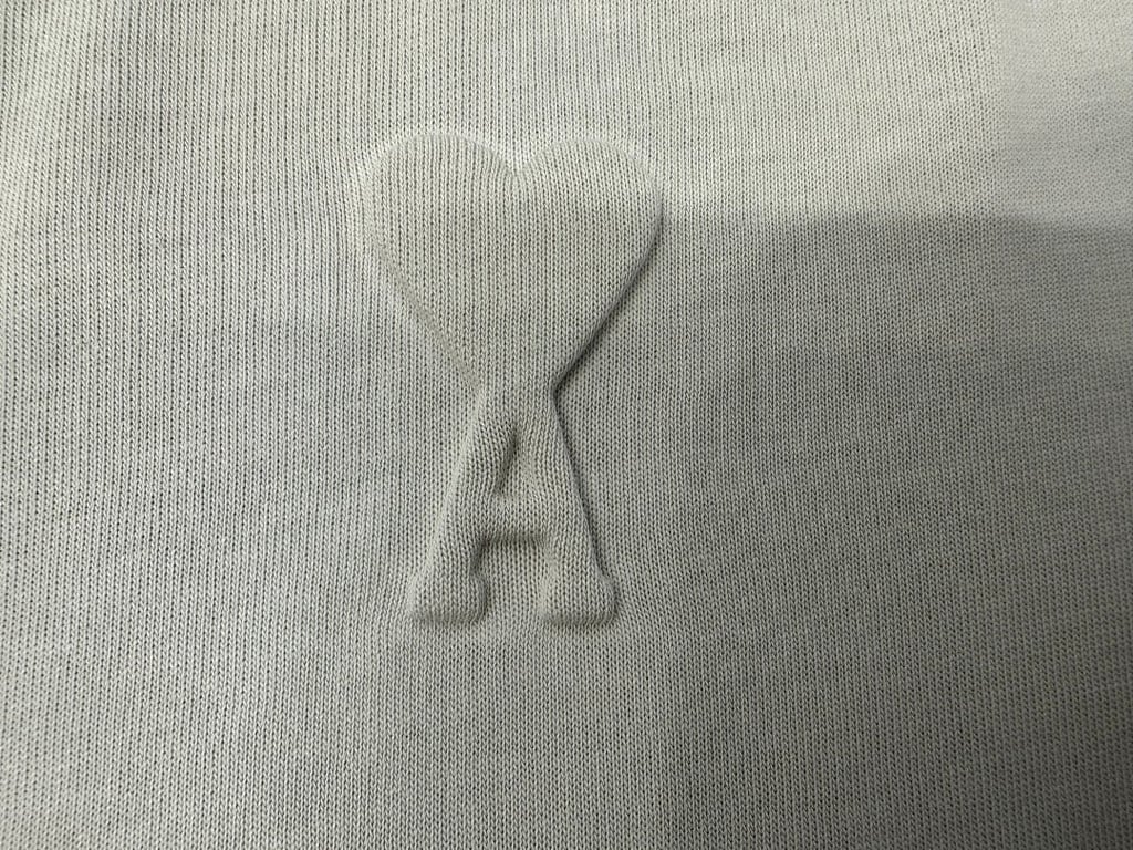 Ami Paris Embossed Logo T-Shirt - 16