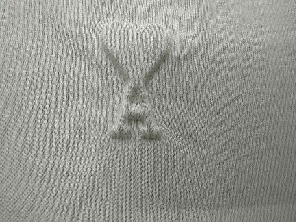 Ami Paris Embossed Logo T-Shirt - 19