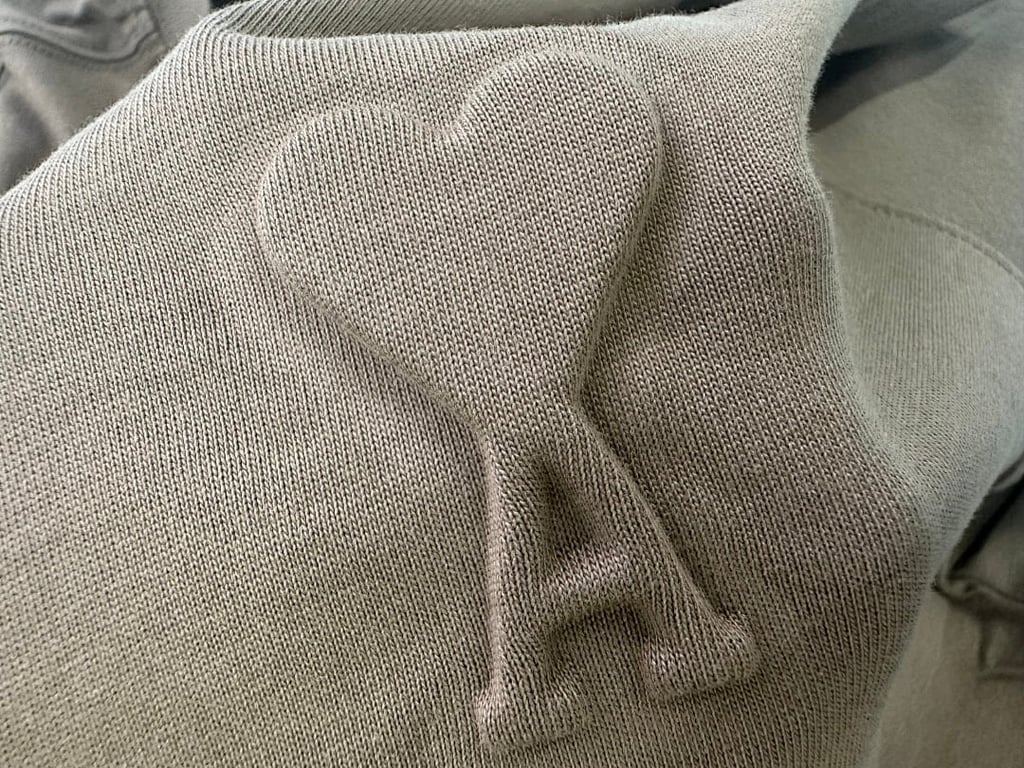 Ami Paris Embossed Logo T-Shirt - 26