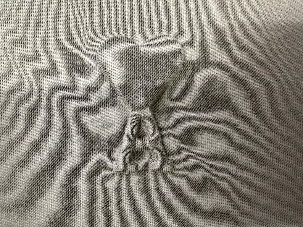 Ami Paris Embossed Logo T-Shirt - 29