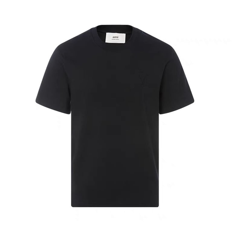 Ami Paris Embossed Logo T-Shirt - 36