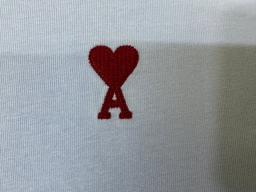 Ami Paris Ami de Coeur T-Shirt Beige - 44