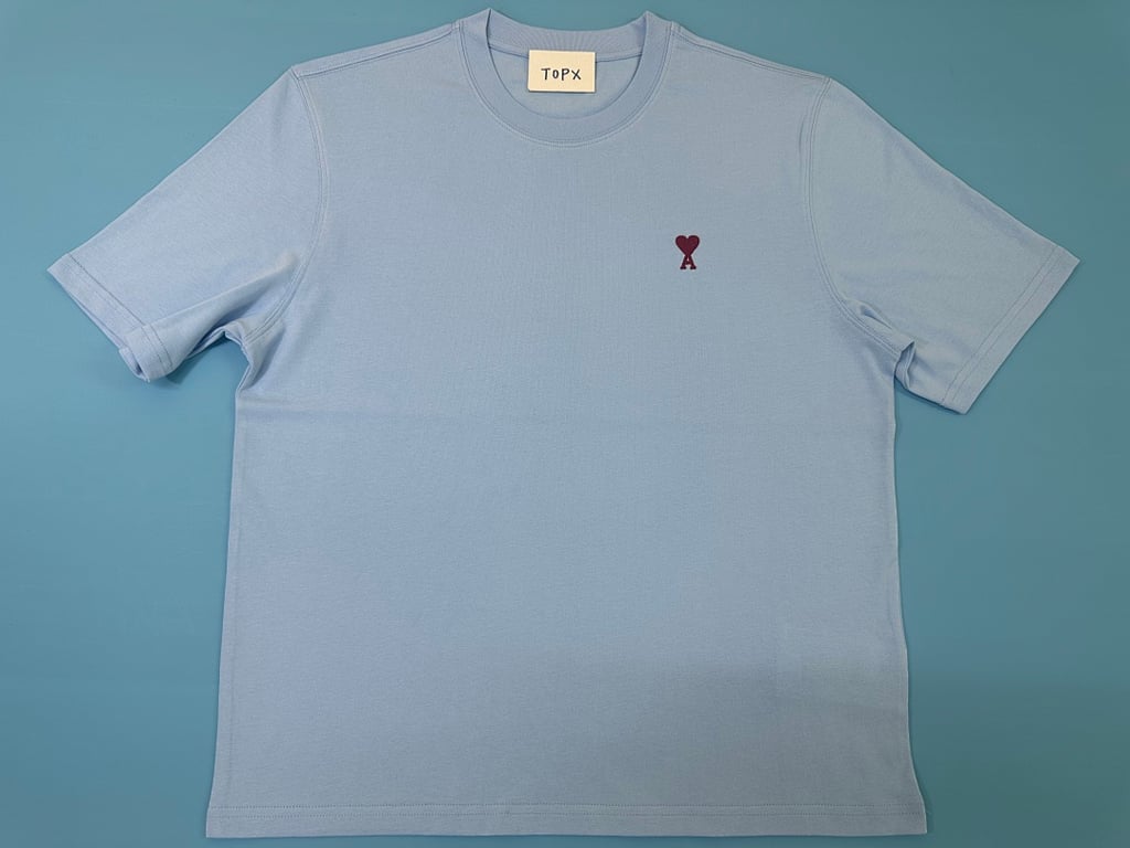 Ami Paris Ami de Coeur T-Shirt Beige - 46