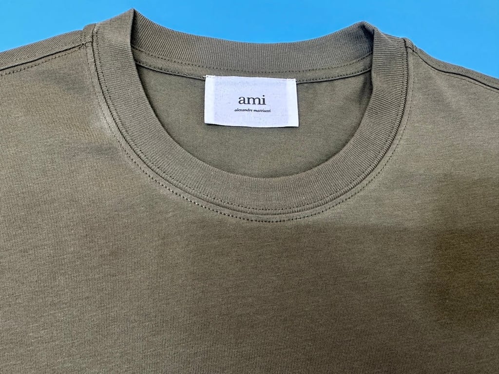 Ami Paris Ami de Coeur T-Shirt Beige - 62