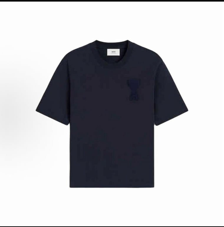 Ami Paris Big Heart Logo T-Shirt - 25