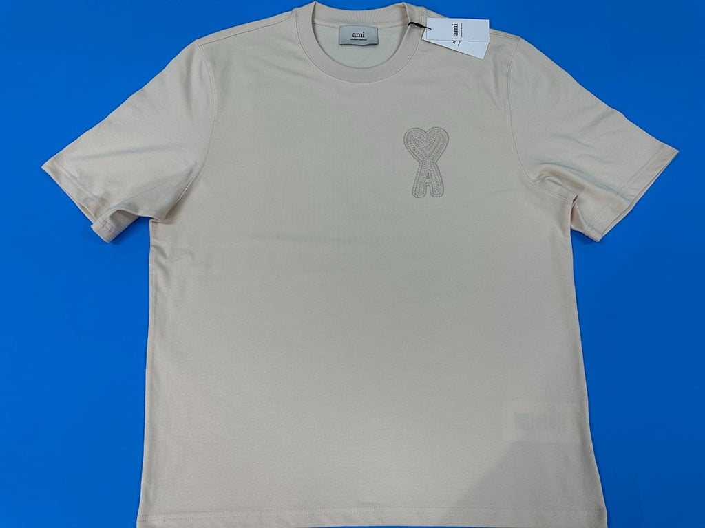 Ami Paris Big Heart Logo T-Shirt - 38