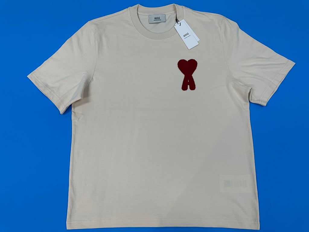 Ami Paris Big Heart Logo T-Shirt - 4