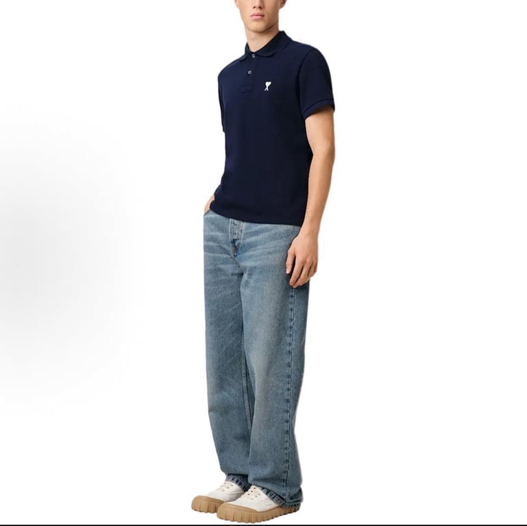Ami Paris Ami de Coeur Polo Shirt - 32