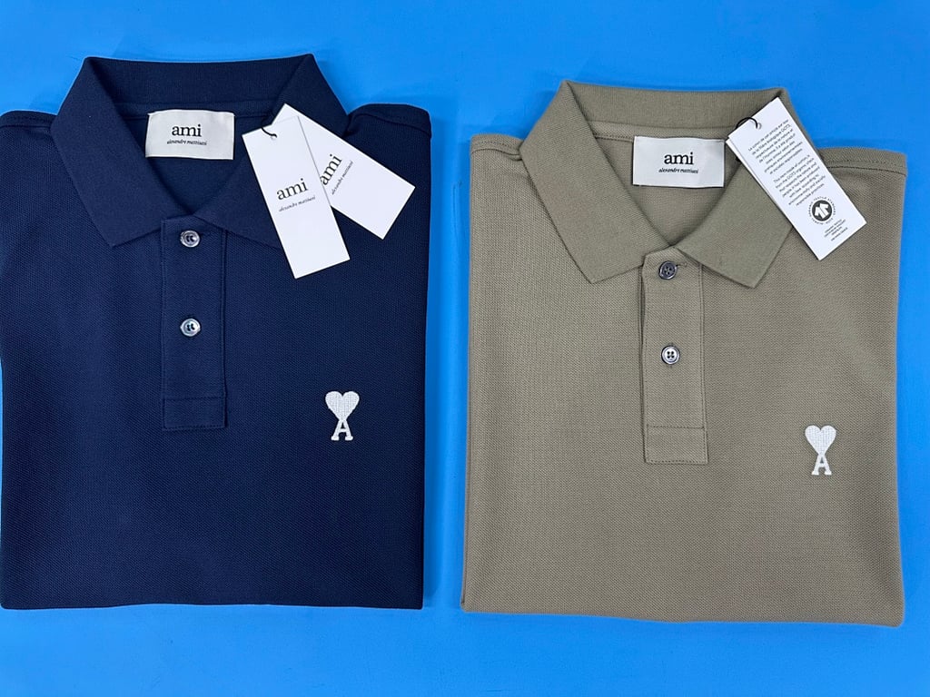Ami Paris Ami de Coeur Polo Shirt - 4
