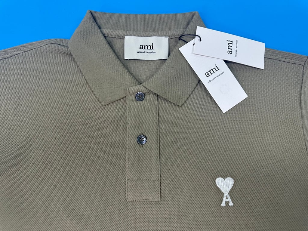 Ami Paris Ami de Coeur Polo Shirt - 44