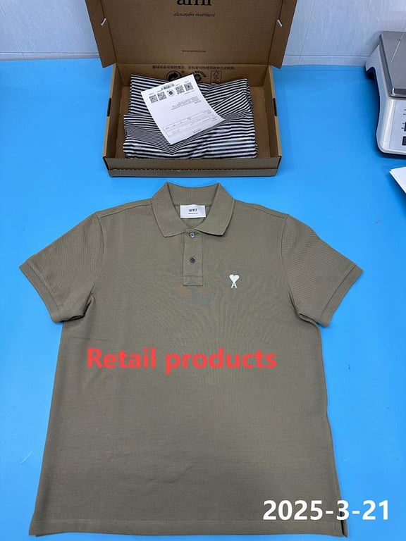 Ami Paris Ami de Coeur Polo Shirt - 50