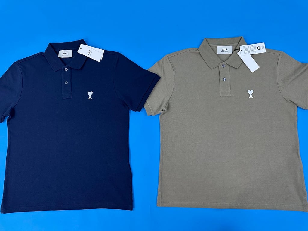 Ami Paris Ami de Coeur Polo Shirt - 60