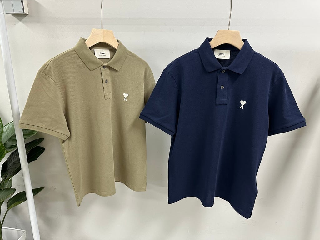 Ami Paris Ami de Coeur Polo Shirt - 61