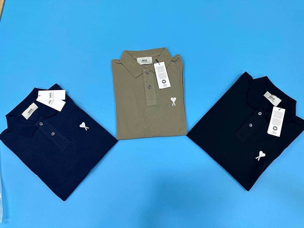Ami Paris Ami de Coeur Polo Shirt - 63