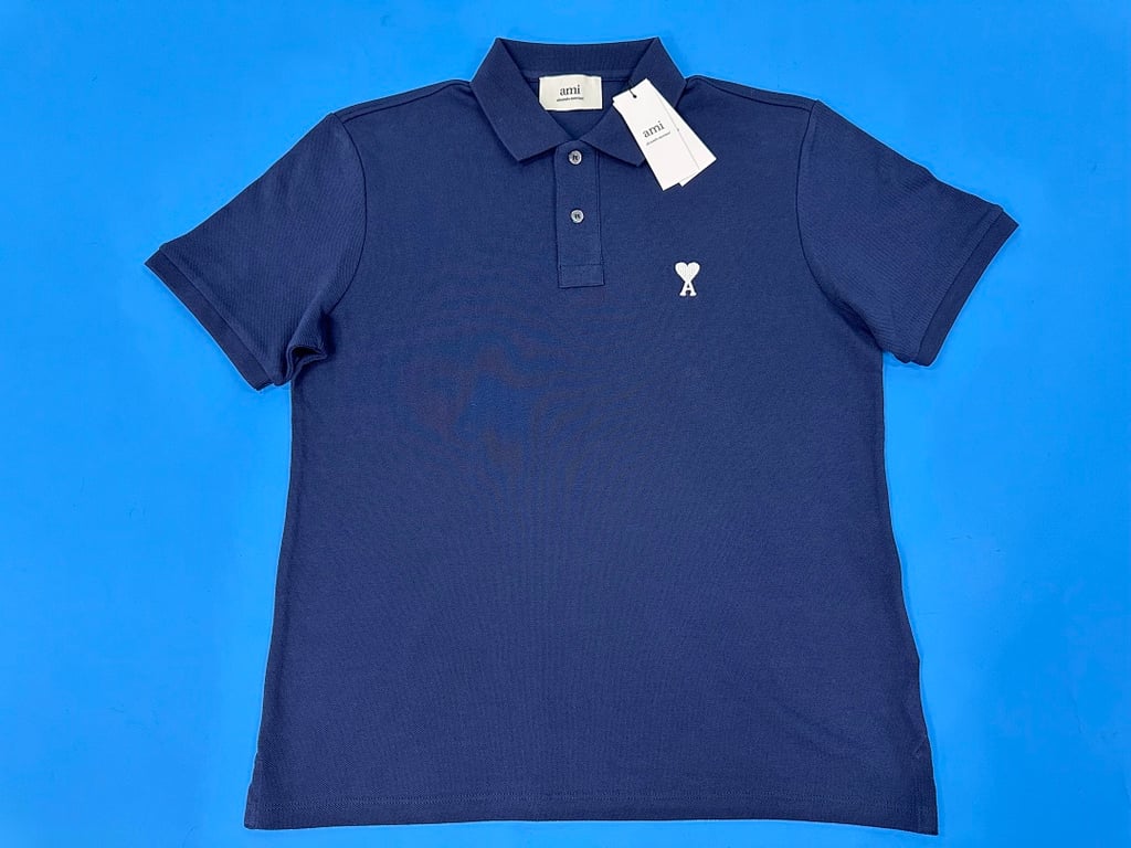 Ami Paris Ami de Coeur Polo Shirt - 7