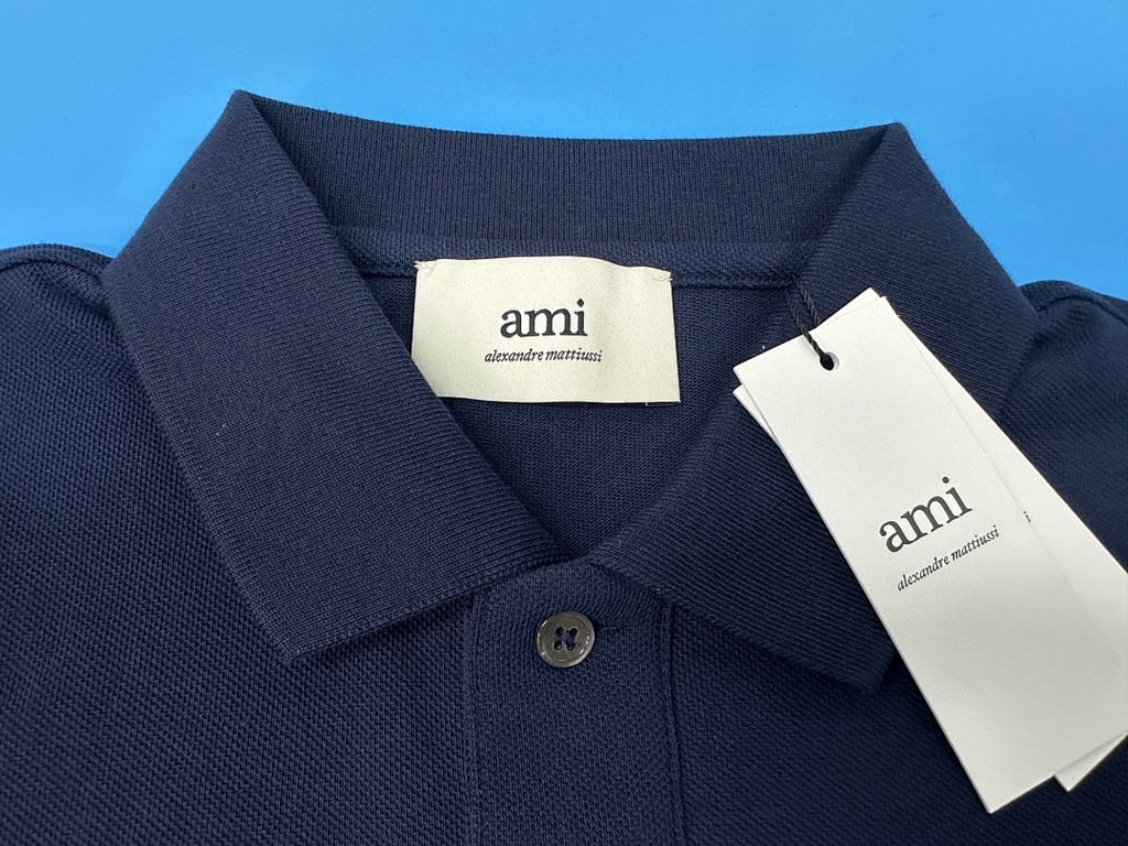 Ami Paris Ami de Coeur Polo Shirt - 8