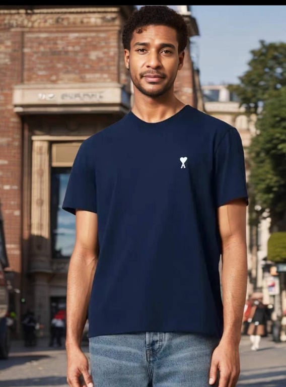Ami Paris Ami de Coeur T-Shirt - 9